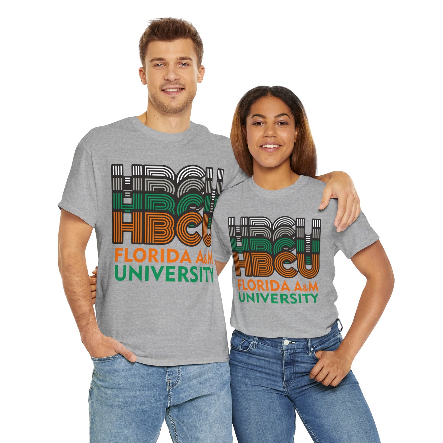 HBCU Florida A&M Stack Tee