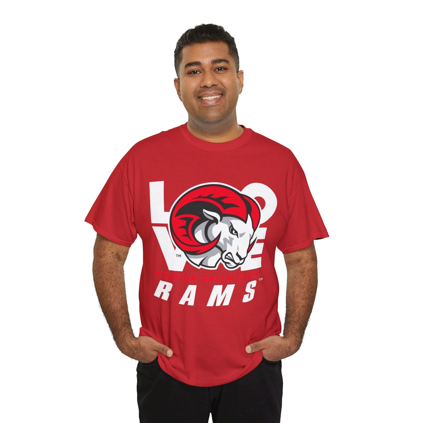 WSSU Rams Love Tee