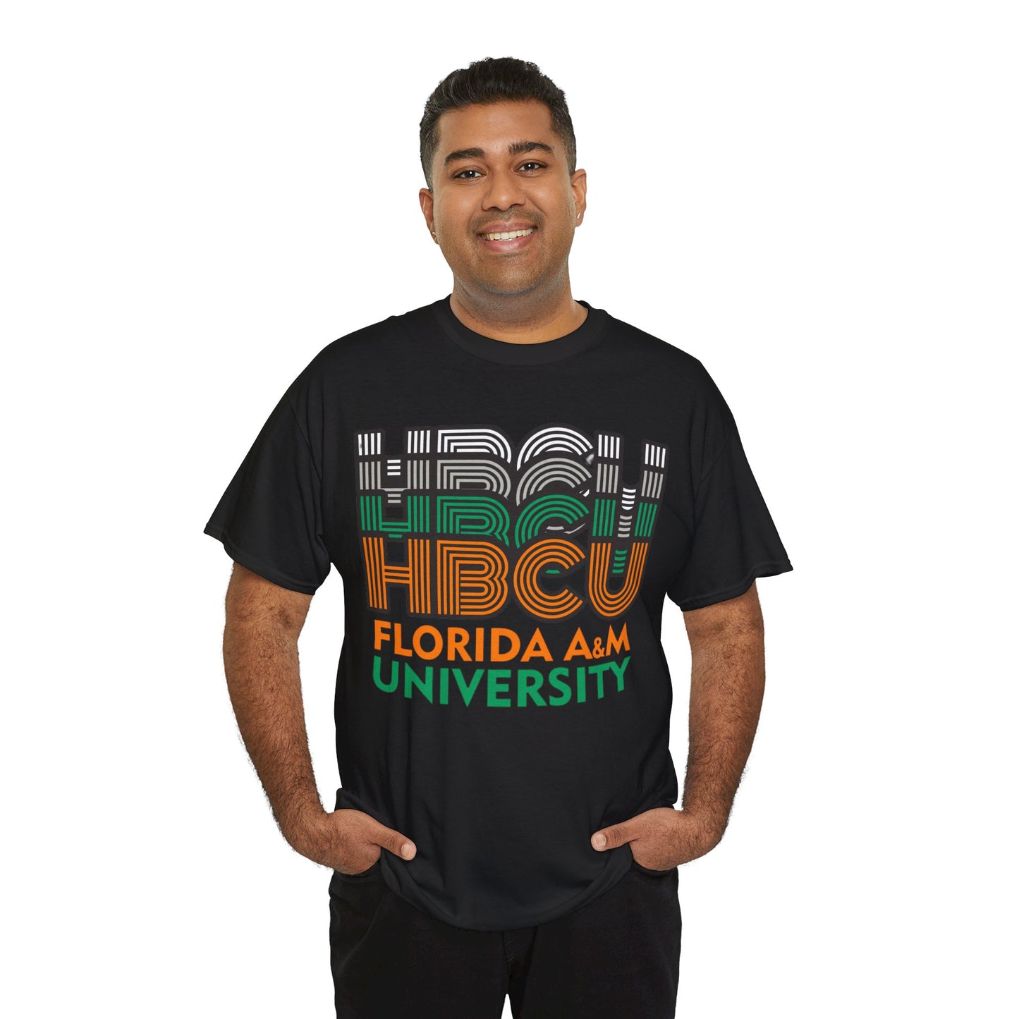 HBCU Florida A&M Stack Tee