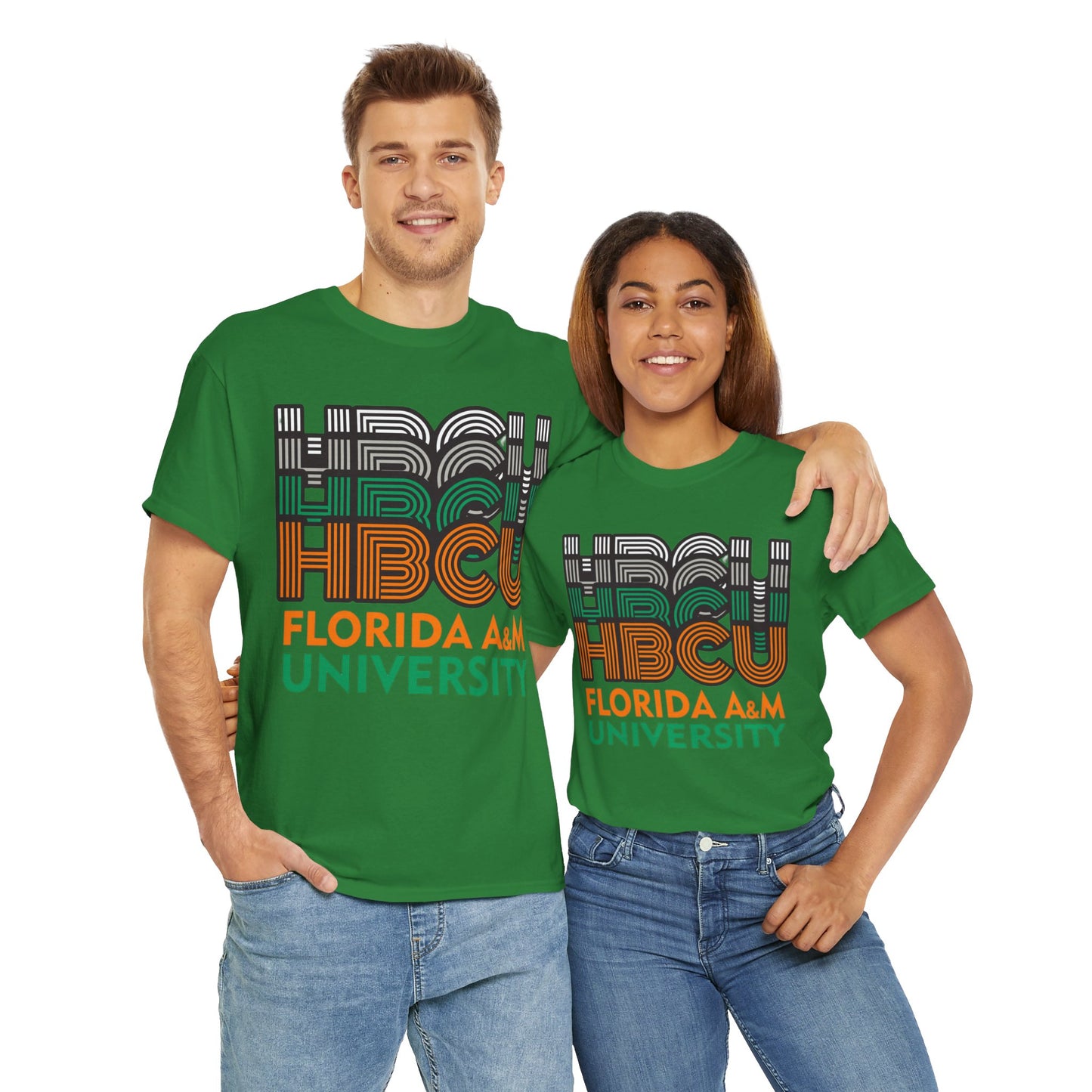 HBCU Florida A&M Stack Tee