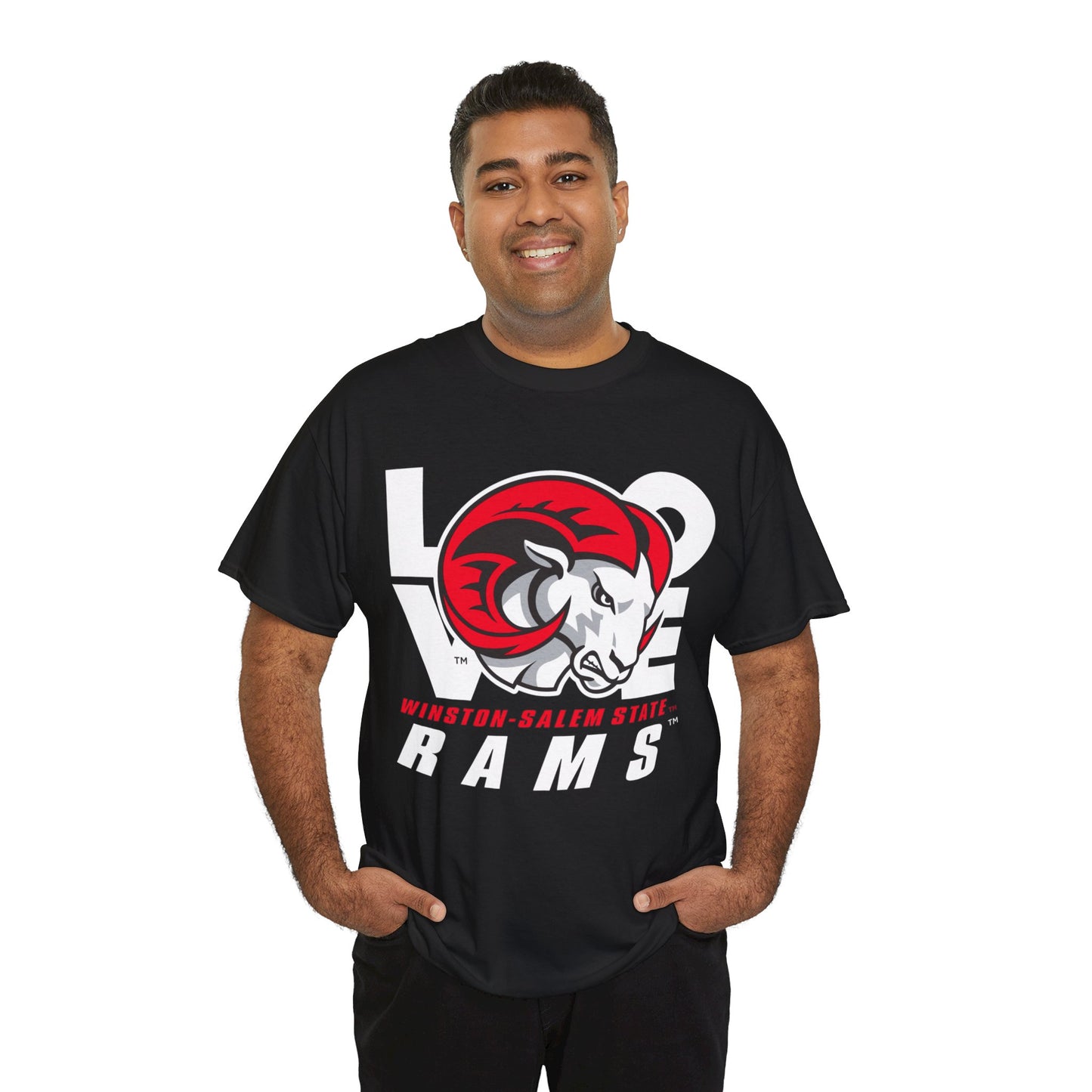 WSSU Rams Love Tee