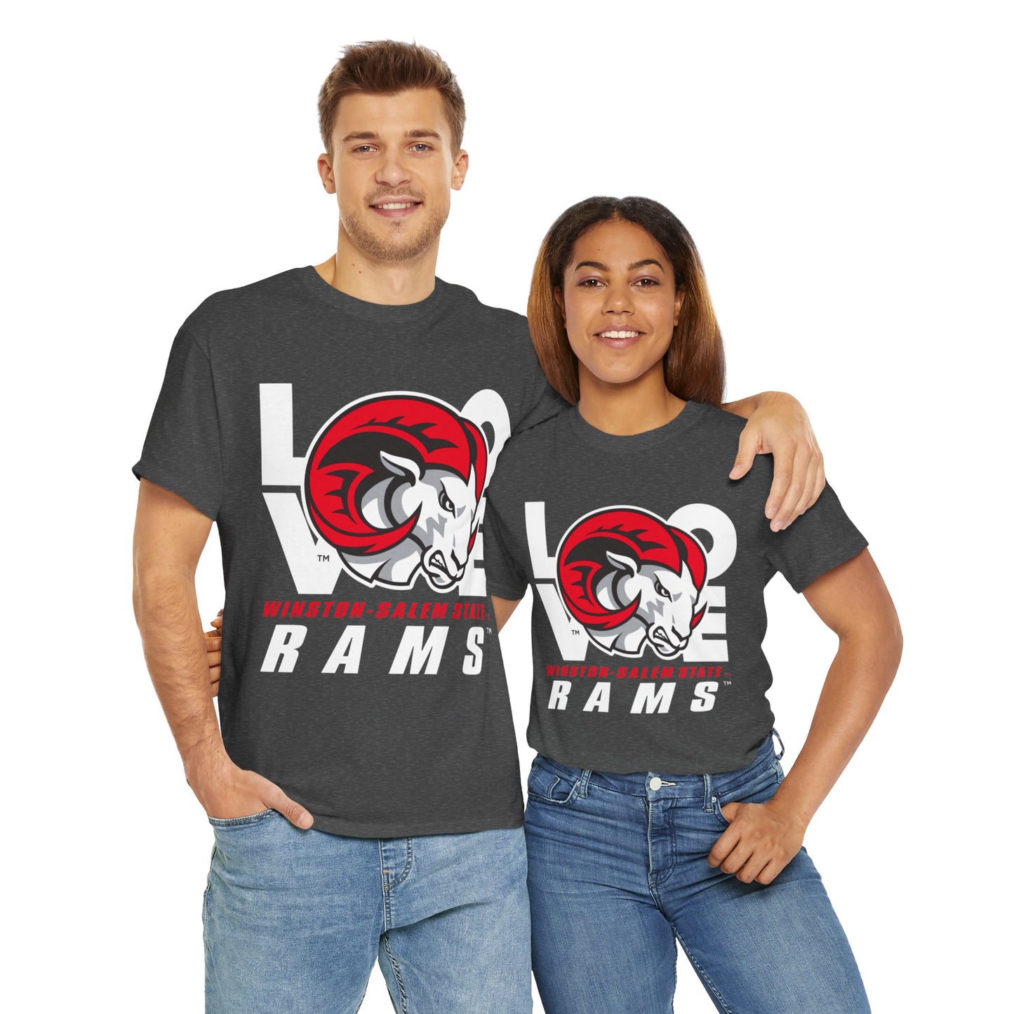 WSSU Rams Love Tee