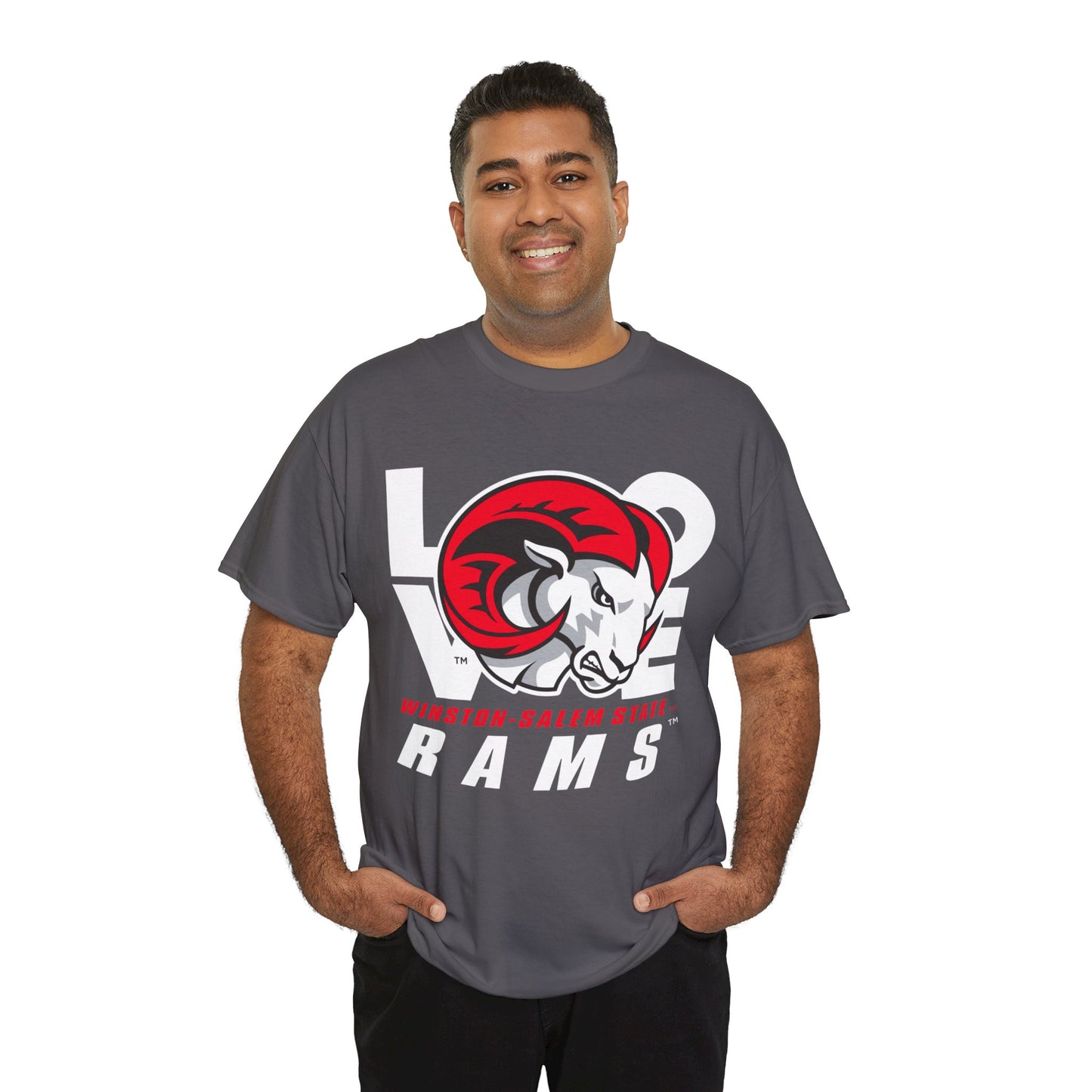 WSSU Rams Love Tee