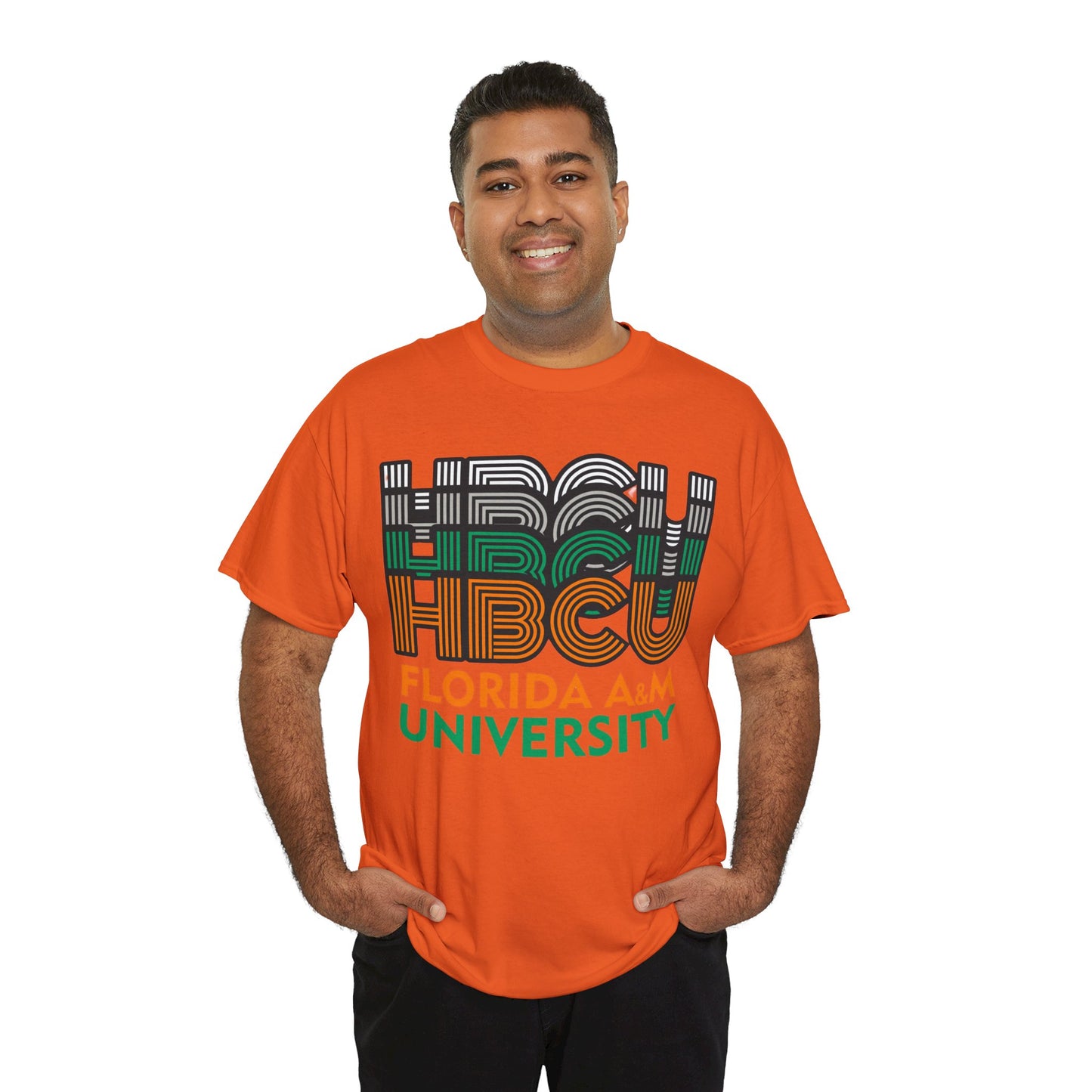 HBCU Florida A&M Stack Tee