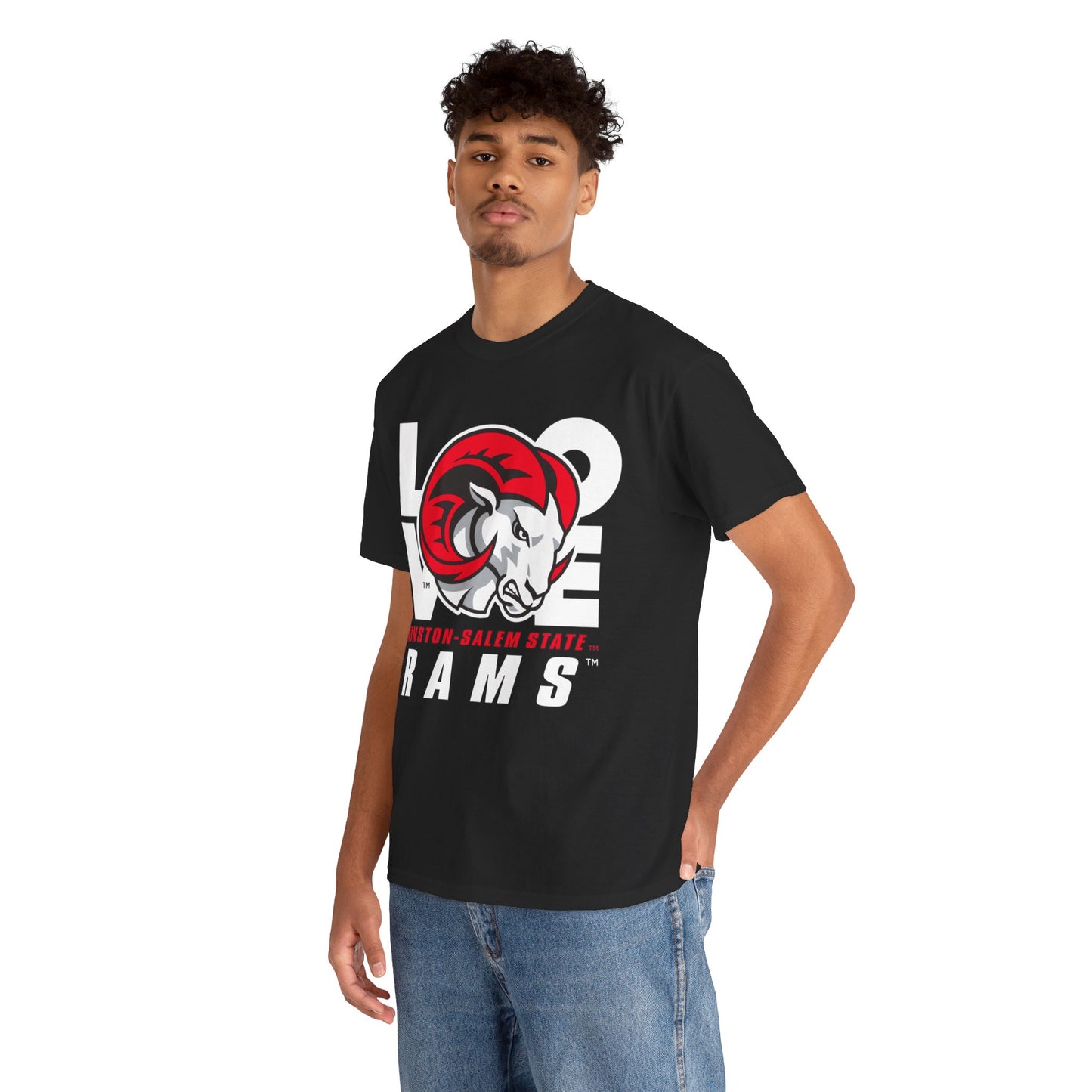 WSSU Rams Love Tee