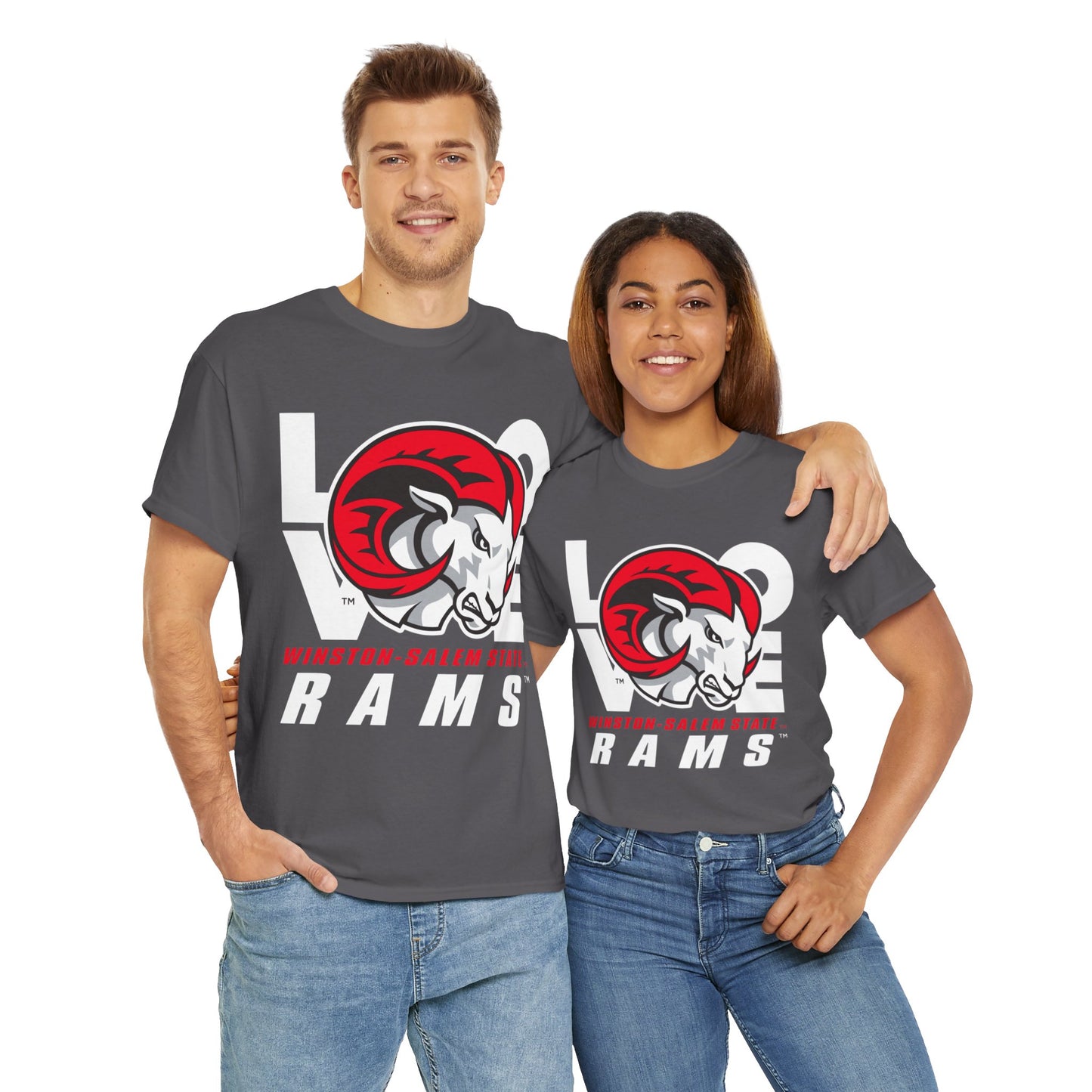 WSSU Rams Love Tee