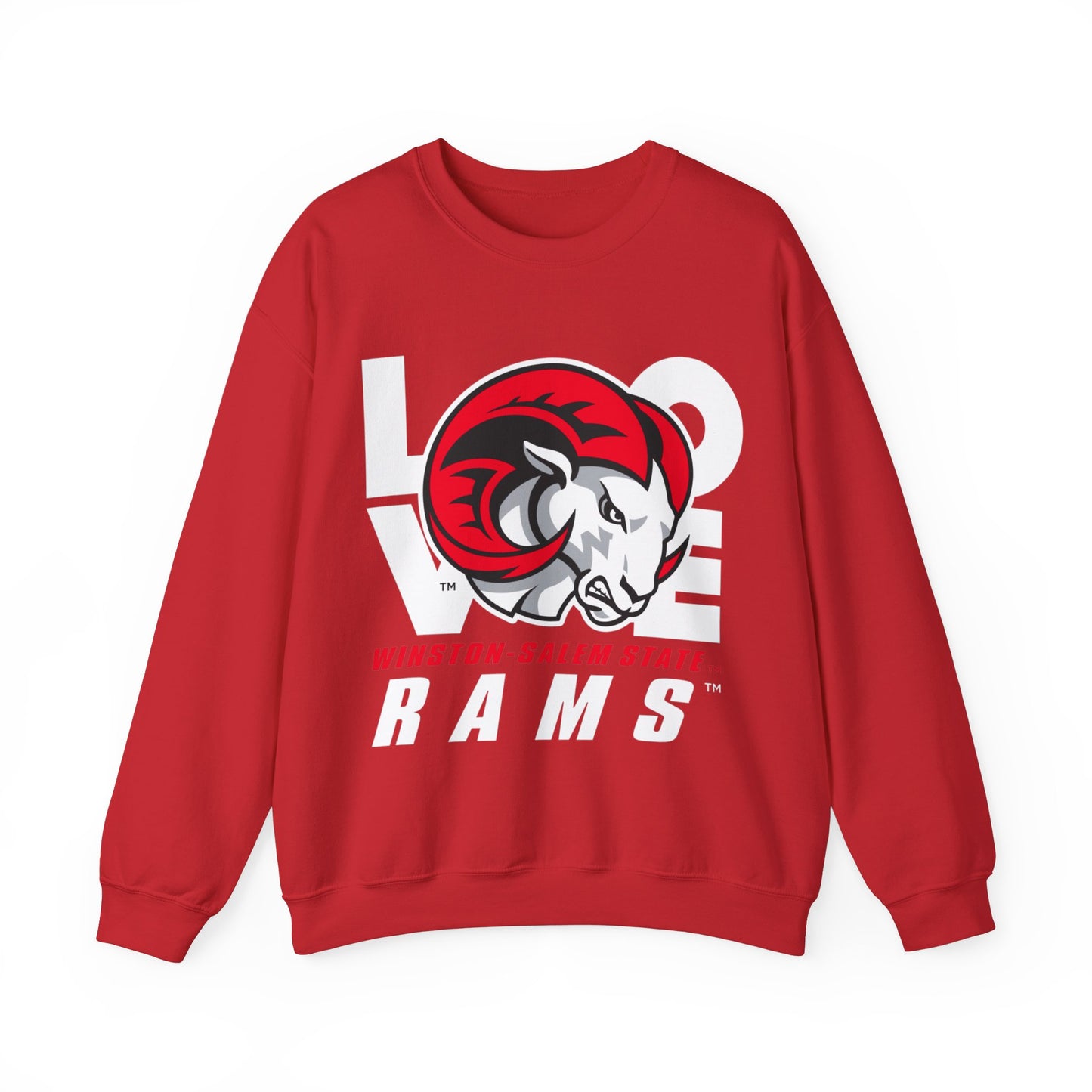 WSSU Rams LOVE Crewneck Pullover