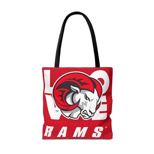 WSSU Rams LOVE Tote Bag