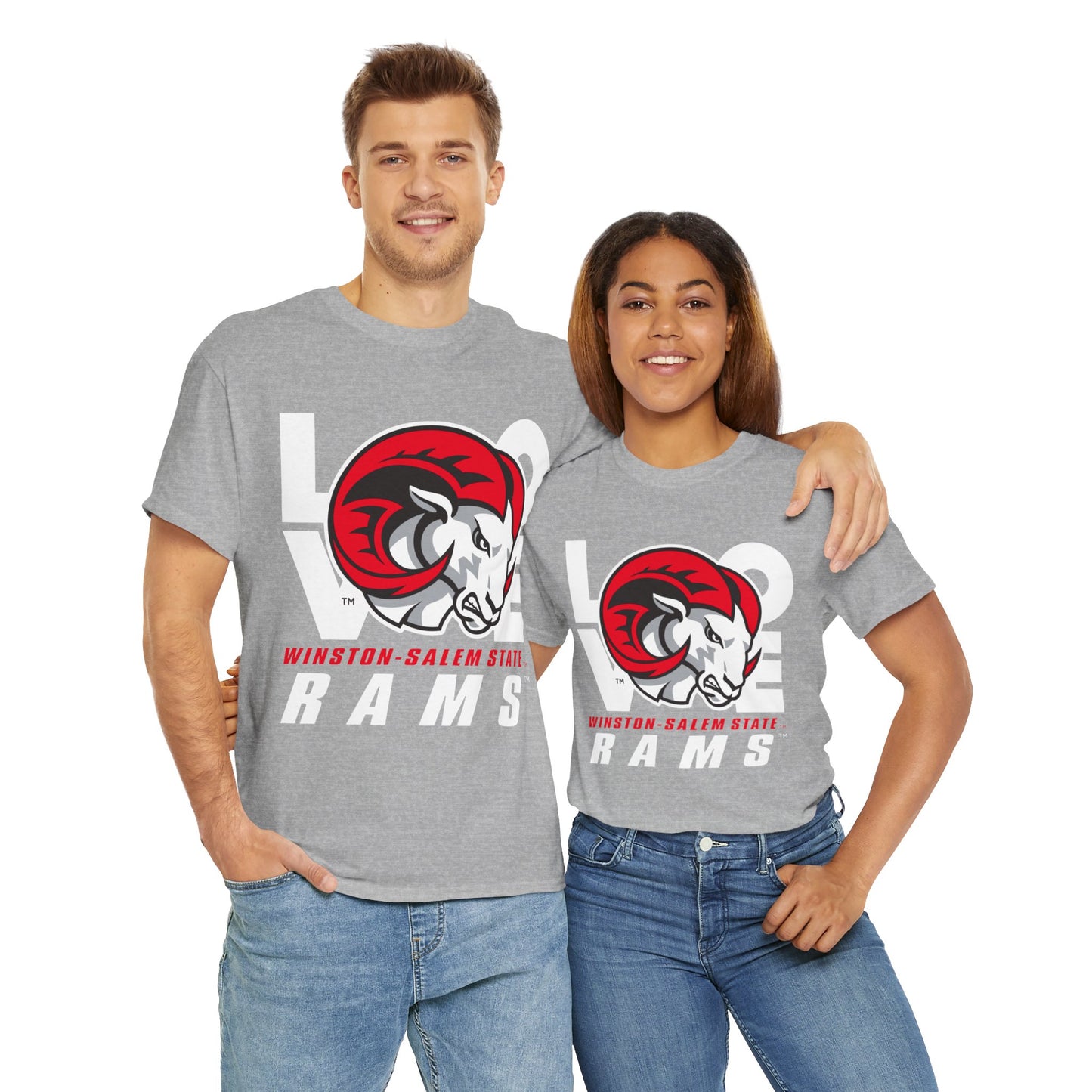 WSSU Rams Love Tee