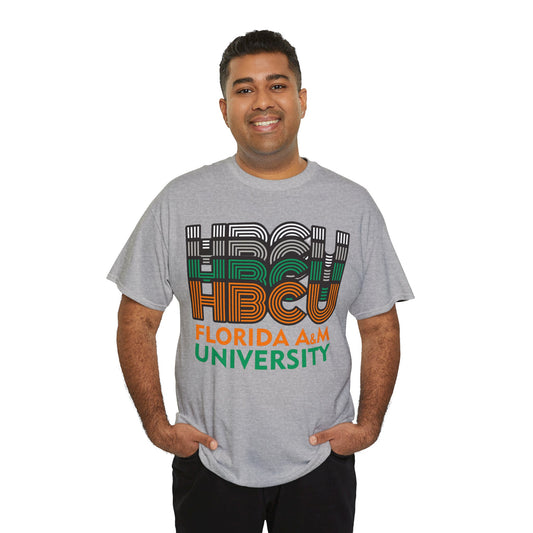 HBCU Florida A&M Stack Tee