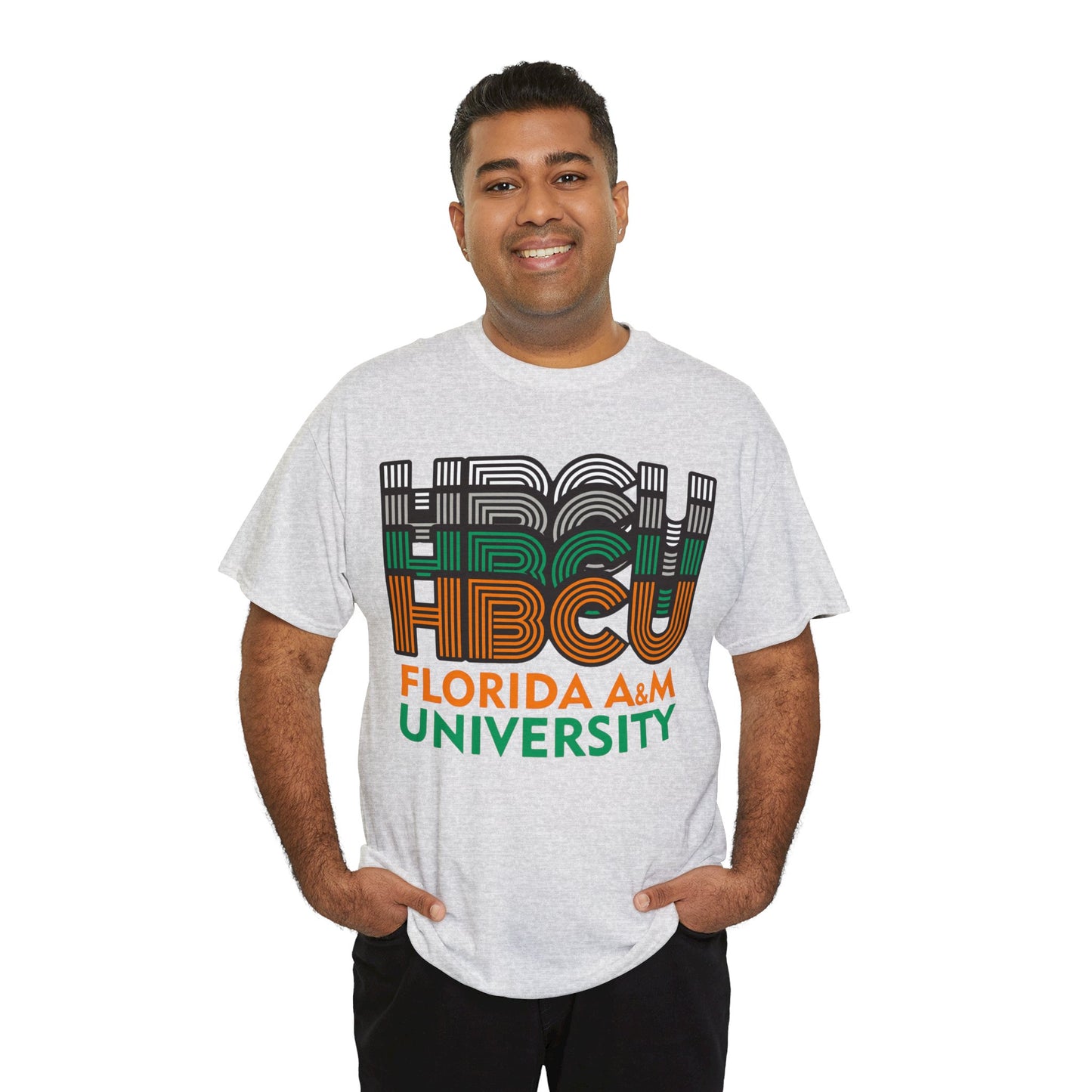 HBCU Florida A&M Stack Tee