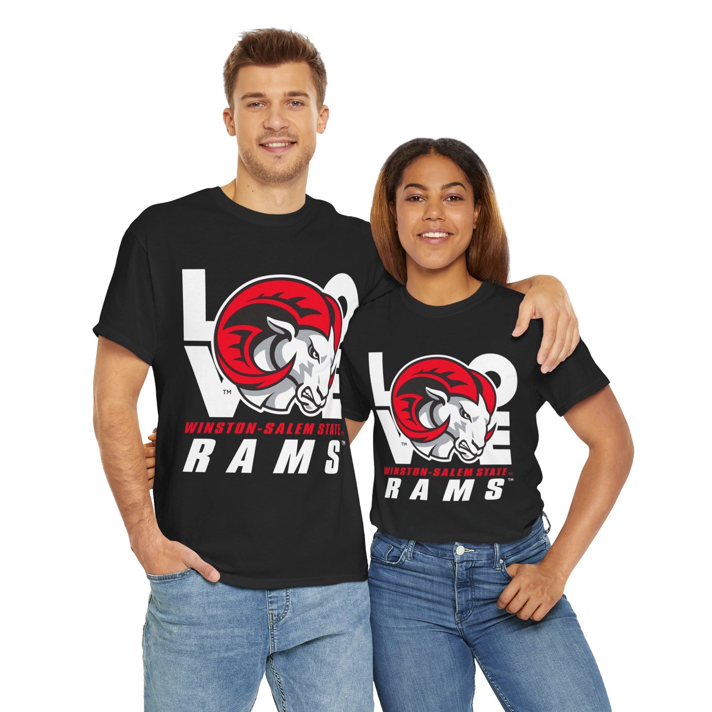 WSSU Rams Love Tee