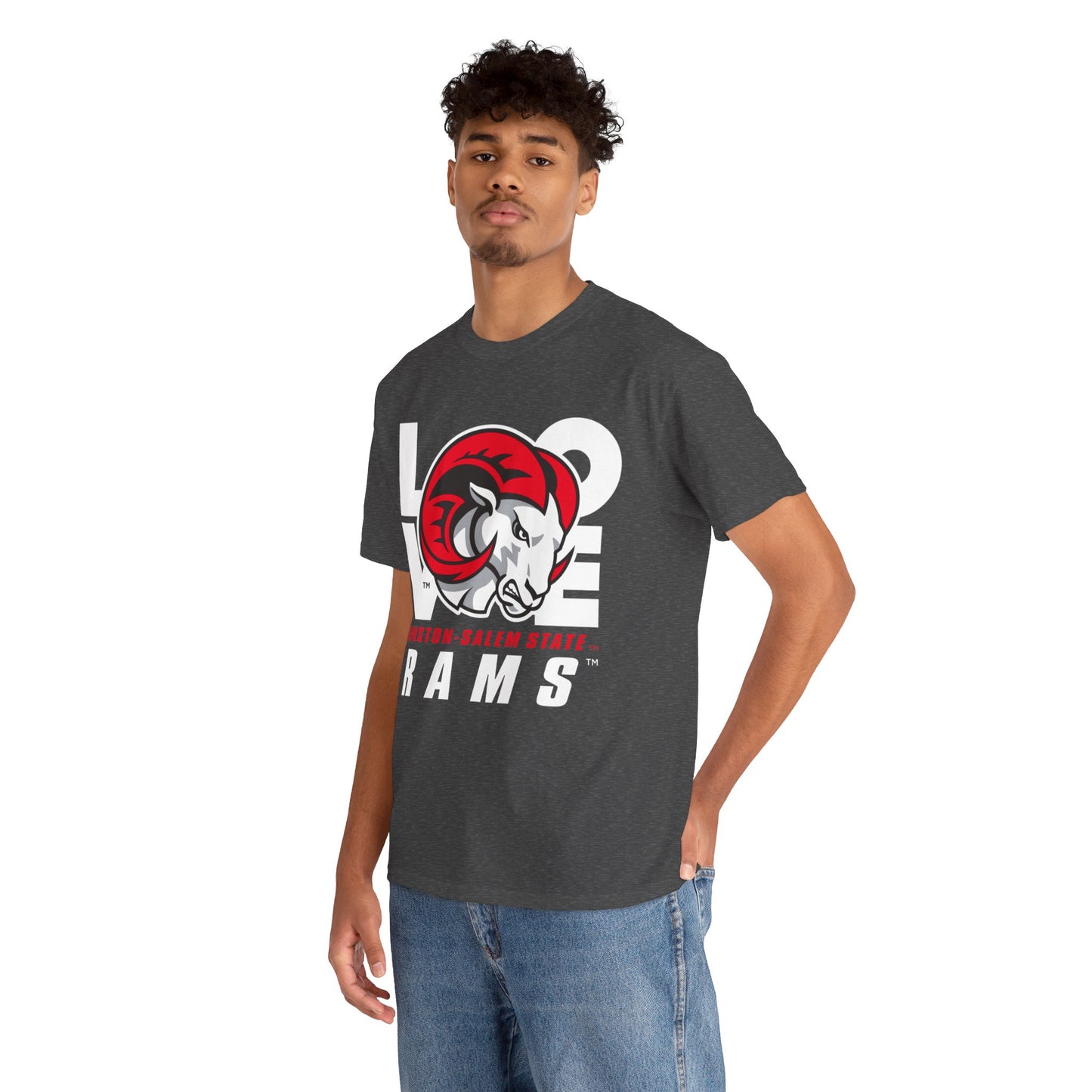 WSSU Rams Love Tee