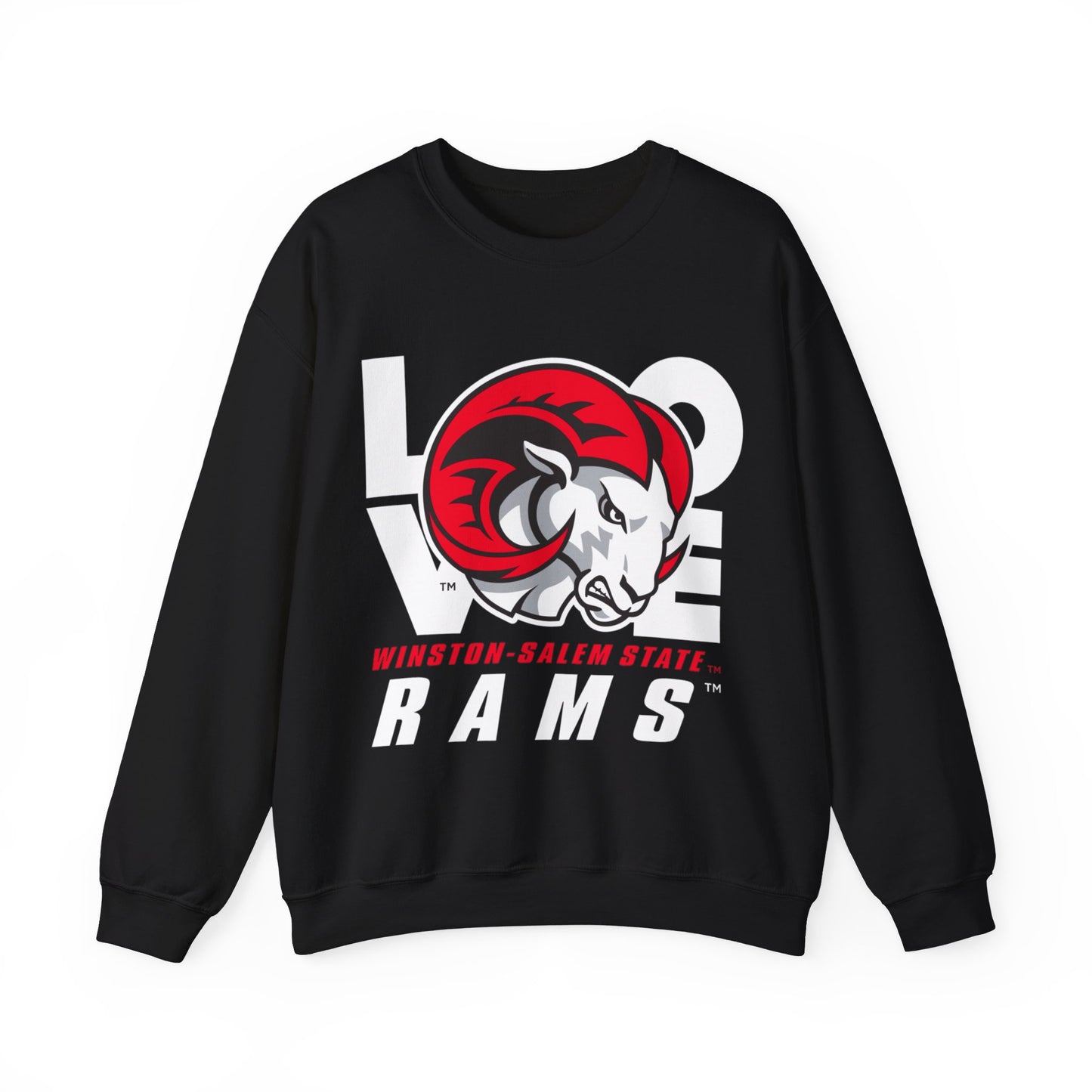 WSSU Rams LOVE Crewneck Pullover