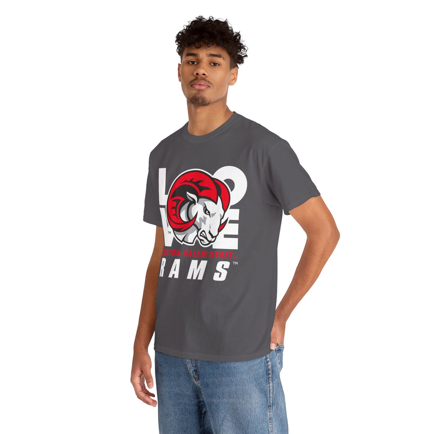 WSSU Rams Love Tee