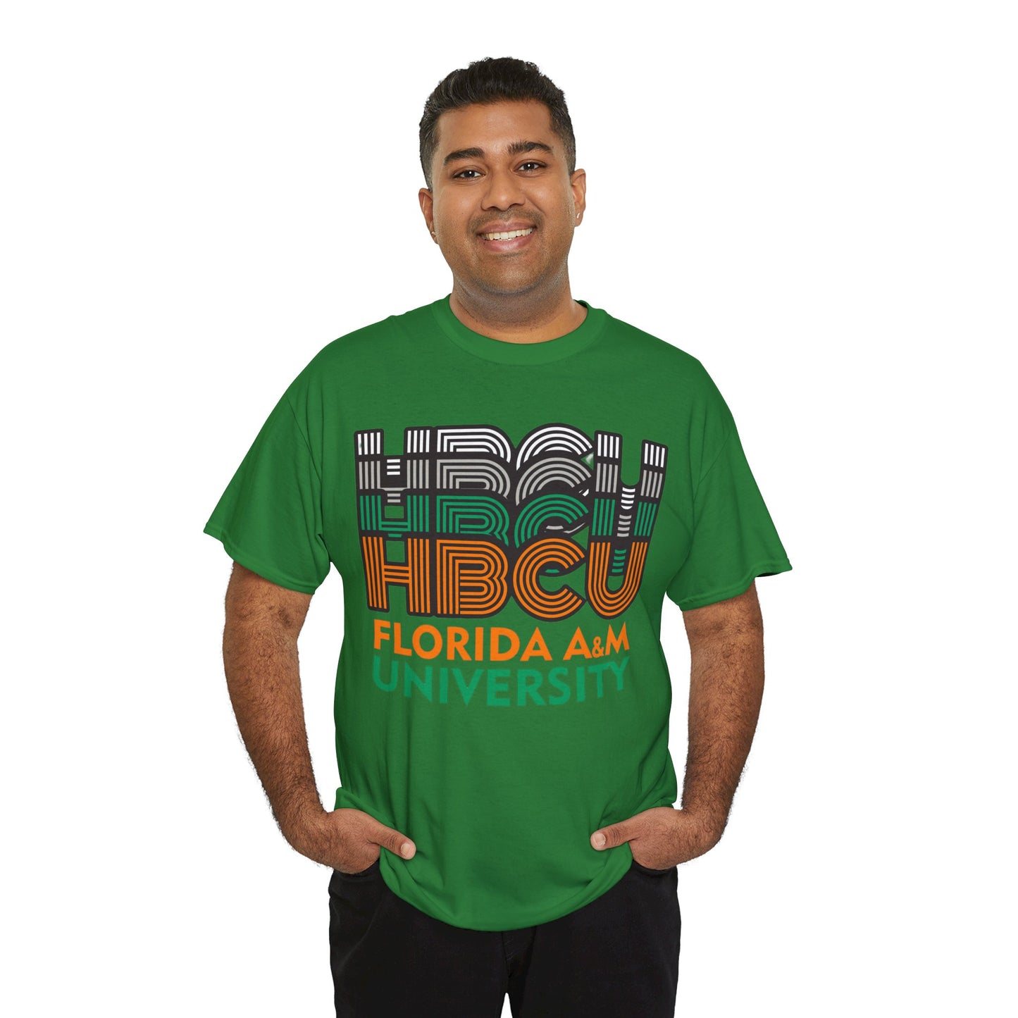 HBCU Florida A&M Stack Tee