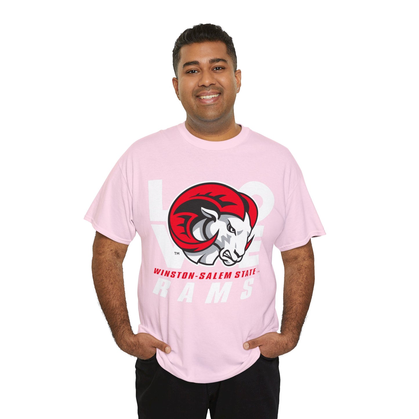 WSSU Rams Love Tee